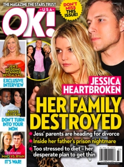 MAG: Jessica Simpson's World 'Destroyed' By Parents' Alleged Split