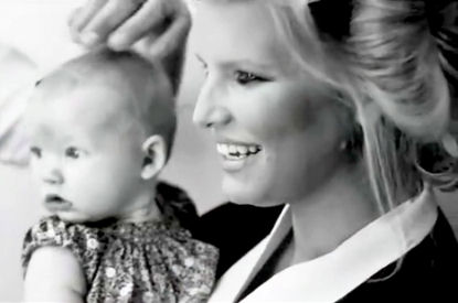 Jessica Simpson Parades Daughter Maxwell Backstage at Fashion Star: 